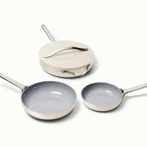 Ceramic-Coated Fry Pan Trio