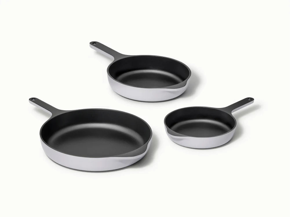 Enameled Cast Iron Skillet Trio - Image 3