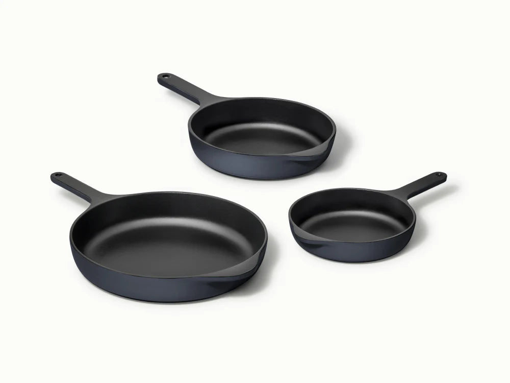 Enameled Cast Iron Skillet Trio - Image 2